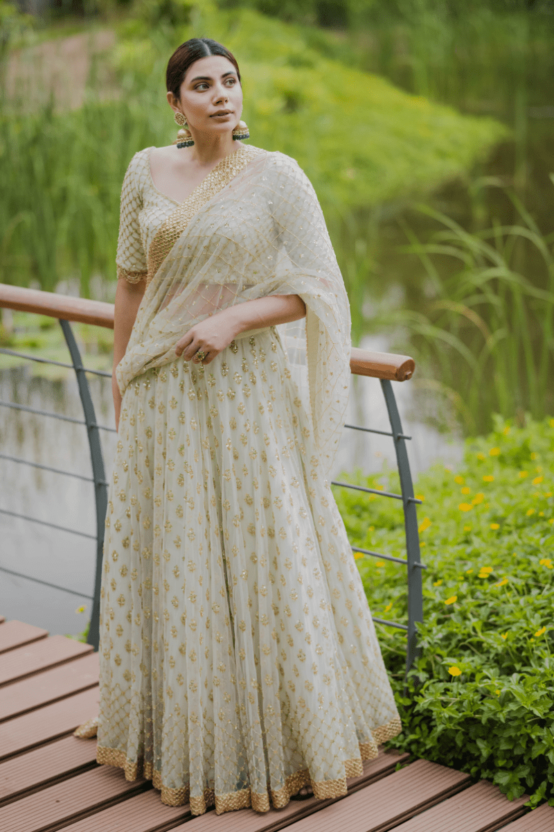 Light Green Lehenga