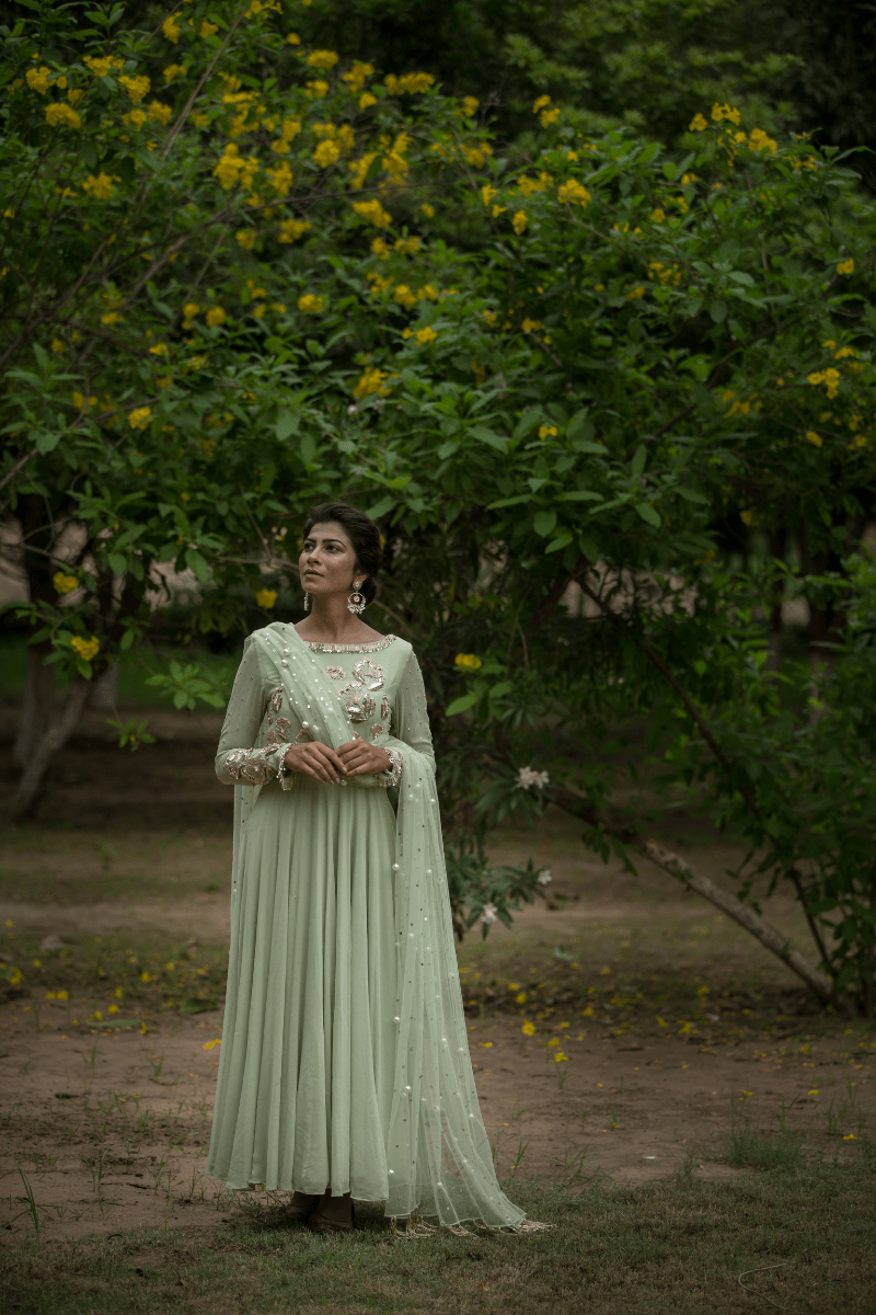 Mint Green Anarkali