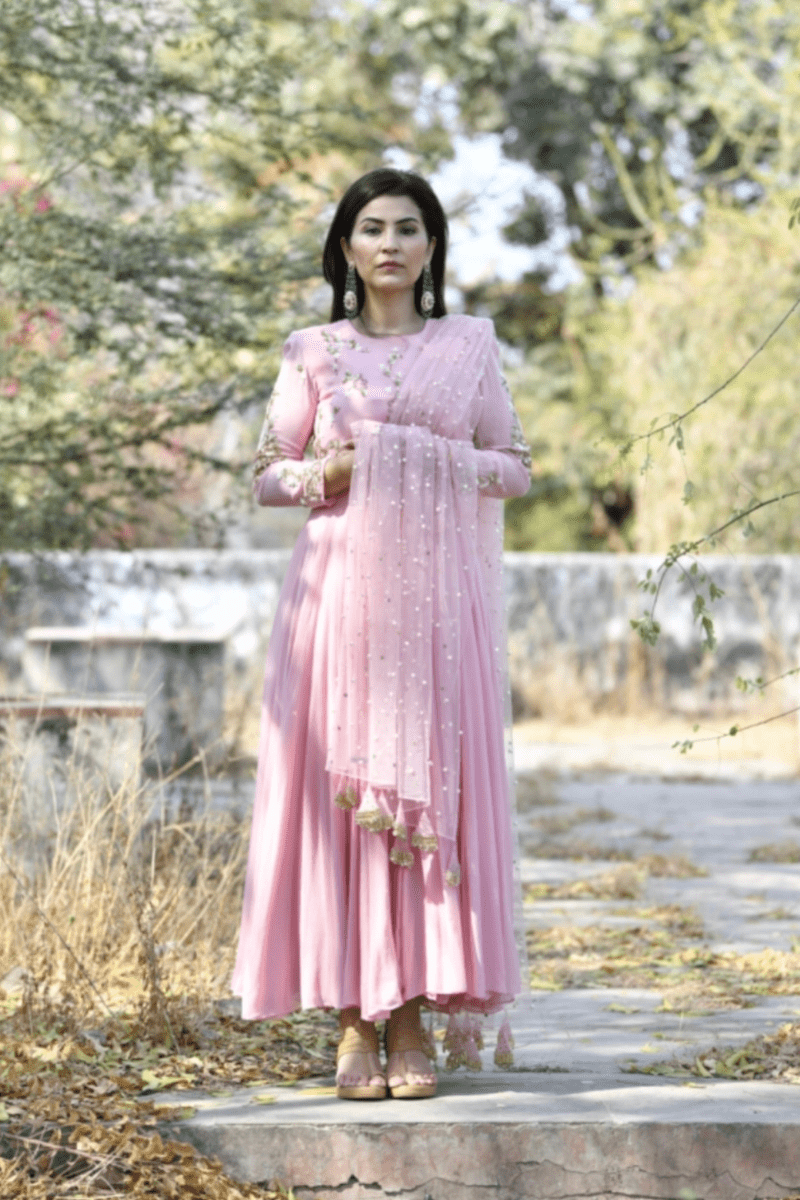 Blush Pink Anarkali