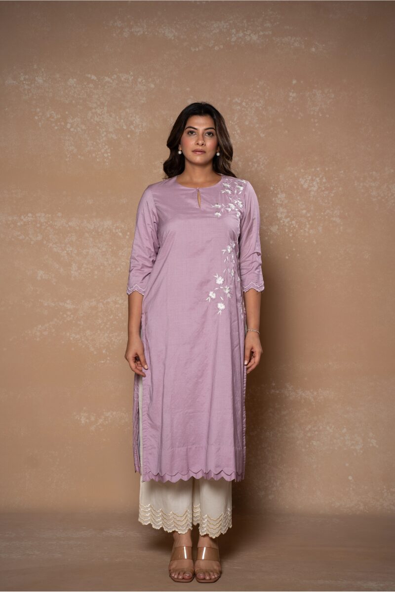 Lilac Kurta