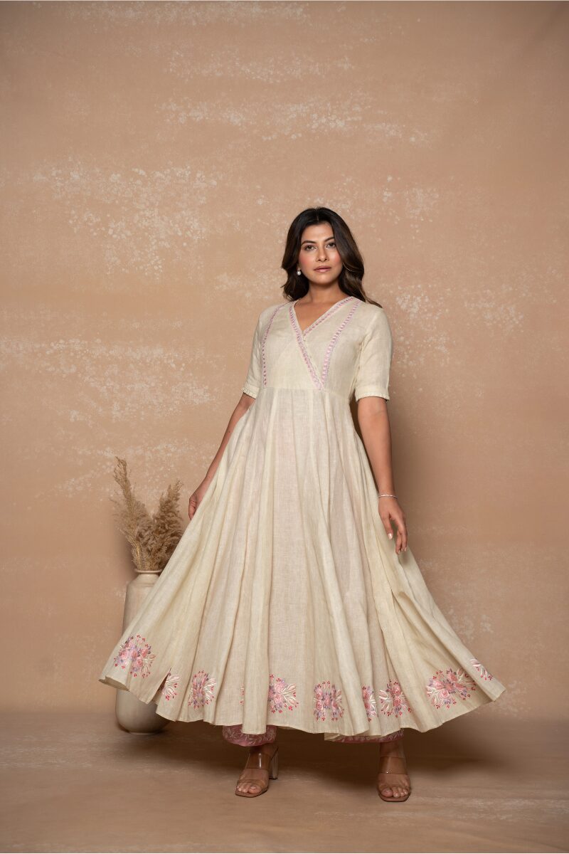 Ivory Anarkali